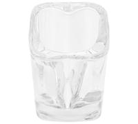 DIYEAH Cocktail Drinking Cup Convenient for Drinking and Reducing Waste 45ml Crystal Glass Heart Shaped for Cocktails and Liquors for Kitchens and Office Use
