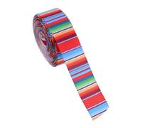 DIYEAH Colorful Mexican Serape Ribbon Yards Soft Fiesta Craft Tape for DIY Wrapping Party Decorations Hair Bows Cinco De Mayo Weddings Birthdays Holiday Celebrations
