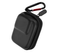 DIYEAH Compact Camera Carrying Case with Hook Travel Storage Bag for Accessories Features Mesh Pocket for Memory Cards Easy Access Zipper and Secure Fit for Insta