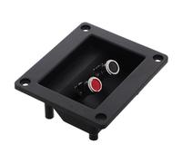 DIYEAH Compact Car Speaker Terminal Box with Easy Installation Durable Audio Test Enclosure for Sound System Setup User for Parties Performances and Home Use