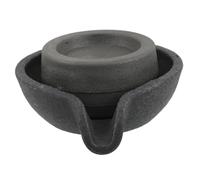 DIYEAH Compact Tabletop Water Fountain with Rotating Millstone and Flowing Spout for Indoor Relaxation Easy Maintenance Water Feature for Garden Atmosphere