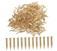 DIYEAH Copper Nails for Hanging Pictures DIY Wooden Box Crafts Approx Small Nails for High Load Bearing Capacity Bright Finish