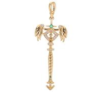 DIYEAH Copper Sagittarius Constellation Charms with Rhinestones for DIY Earrings, Keychains, and Pendants - Zodiac Sign Jewelry Supplies for Crafting Bags and Bracelets