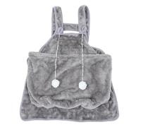 DIYEAH Coral Fleece Cat Apron Pouch for Holding Cats and Puppies Warm Carrier Bag with Strong Bearing Capacity Comfortable Environmentally Friendly Sleeping Sling for Calming Pets at Home