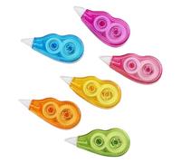 DIYEAH Correction Tape Set 12M Large Capacity Correcting Stationery for Students Portable 6.5X3X1.5Cm White Tape Dispenser for Accurate Mistakes Correction