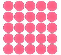 DIYEAH counting chips bingo game markers 100pcs 19mm semi-red acrylic plastic chips for classroom counting activities and math learning