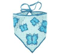 DIYEAH Crochet Bandanas Decorative Hair Bandana Bohemian Style Cotton Material Excellent Decorative Effect Charming Design for Women Prom Wearing 51.09x10.41x0.20in