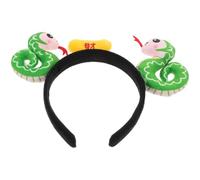 DIYEAH Cute Cartoon Snake Headband Plush Hair Accessory for Women, Soft Comfortable Material, for Festive Occasions and Birthday Parties, Symbol of Wealth and Luck, Year the Snake