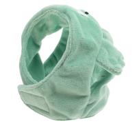 DIYEAH Cute Light Green Cat Hat Protective Gear Made of Soft Crystal Velvet for Small Dogs and Cats, Multi Functional Use Pet Headwear for Parties and Decorative Item