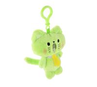 DIYEAH Cute Plush Cat Keychain Adorable Kawaii Kitten Doll Key Ring Lightweight Stuffed Animal Pendant for Backpack Purse and Key Holder Companion for Daily Adventures