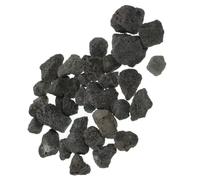 DIYEAH Decorative Stones Enhancing Enjoyment and Water Circulation 400g 1 Bag Black Volcanic Rock Natural Black Garden Rocks for Aquarium and Essential Oil Diffuser in Homes and Aquatic