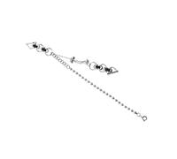 DIYEAH Delicate Stainless Steel Watch Strap Chain Style Bracelet for Watch Active Watchband for Casual Festive Occasions
