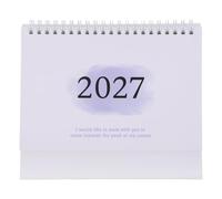 DIYEAH Desk Flip Calendar Large Standing Desktop Planner for Home Office School Minimalist Portable Tabletop Calendar with Thick for Easy Monthly Scheduling