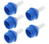 DIYEAH Desoldering Pump Nozzle Replacement Tips Plastic with Soft Tip Design 5pcs Blue for Comfortable Extended Use, Suitable for Engineer Solder Sucker in Electronics Repair