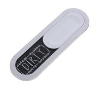 DIYEAH Dishwasher Cleaning Indicator Magnetic Sticker Clean Dirty Sign Reversible for Easy Dishwasher Management