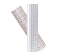 DIYEAH DIY Cloth Film Transfer Sticker Self-Adhesive Transparent PVC with Alignment Grid Lines for Window Decals Sign Making 2Pcs
