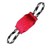 DIYEAH Dog Bite Pillow Training with Two Handles, Wear Resistant Cloth | Red Pet Play Aid, Reduces Boredom and Destructive Habits, for Dogs, Agility Practice and Tug Sessions