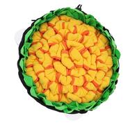 DIYEAH Dog Slow Feeding Snuffle Mat for Puppies and Dogs Bright Color Pet Training Puzzle Pad Foraging to Encourage Licking and Prevent Digestive Issues Interactive Slow Eat Random Color
