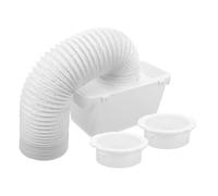 DIYEAH Dryer Vent Kit with Connector and Practical Vent Wall Plate for Indoor Tumble Dryer, Condenser Lint Collector and Water Collection Box Replacement Accessory Set