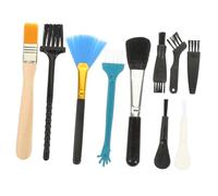 DIYEAH Electronic Dust Cleaning Brush Soft Bristle Keyboard Cleaning Brush for PC Cooling Fans and Car Dashboards with Pa and Pp Material 10pcs Set for Packaging Areas