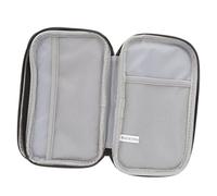 DIYEAH Electronic Organizer Case Travel Cable Organizer Pouch for Power Bank Phone and Data Cables Upgraded Structure with Dual Hard Drive Capacity Smooth Zipper and Multiple Sections for