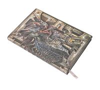 DIYEAH Embossed Dragon Notebook Faux Leather Writing Journal Portable