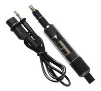 DIYEAH Engine Ignition Coil Tester, and High-voltage Wire Diagnostic Tool with Abs and Aluminium Alloy Construction Portable Auto Ignition System Tester for Car Spark Plug Detection