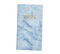 DIYEAH English Planner Notebook Daily Organizer with Luxurious Cover Efficient Management for School Work Practical Design for Keeping Activities