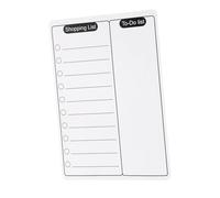 DIYEAH Erasable Magnetic Message Board for Refrigerator Dry Erase Whiteboard Notepad for Scheduling and Meal Planning Smooth Easy to Attach Organize Your Daily Tasks and Family Calendar