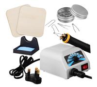 DIYEAH Ergonomic Gourd-Shaped Wood Engraving Pen Burner Multi-Functional Pyrography Kit for Wood Burning Embossing and Engraving Leather and Paper Suitable for Beginners and Professionals
