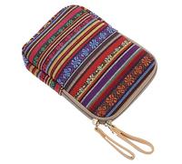 DIYEAH Ethnic Pattern Protective Ebook Reader Pouch Compatible with Paperwhite Canvas Shockproof Cover Soft Hand Feel Durable Craftsmanship for Secure E Reader Storage