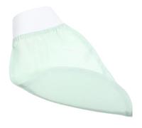 DIYEAH Exfoliating Shower Gloves Double-sided Bath Mitt for Dead Skin Removal, Soft Silky Texture in Green, Skin Cleansing Supplies for Spa and Daily Use