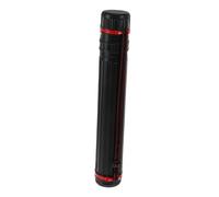 DIYEAH Extendable Plastic Document Storage Tube Telescopic Drawing Carrier for Posters Artwork Lightweight Black Design with Shoulder Strap Extra Small