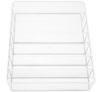 DIYEAH Eyeshadow Palette Organizer Acrylic with Compartment Design Vanity Organiser and Ultra-thin Structure, Makeup Container for Work Tables and Cabinets for Friends Who like Making