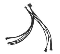 DIYEAH Fan Adapter Cord for Computer Cooling Fan Splitter Cable Extension Easy to Install No Software