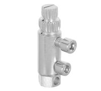 DIYEAH Faucet Valve Extractor Tool for Broken Faucet Thread Removal on 1/2 and 3/4 Water Pipes, Carbon Steel Construction with Reverse Spiral Design for Swift Extraction in Professional