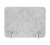 DIYEAH Felt Desk Divider Privacy Panel - Acoustic Freestanding Office Desk Partition for Student and Workspaces Noise Reduction Easy Installation Desktop Screen