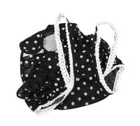 DIYEAH Female Dog Period Pants Cotton Pet Sanitary Briefs with Dots Printing Breathable Soft Menstruation Underpant for Female Dogs Comfortable Washable Pet Diaper to Protect Home From