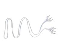 DIYEAH Fencing Conductive Body Cord for Foil and Epee, Stable Connection Wire with Clip, Universal Adult and Training and Tournament Cable