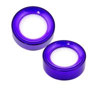 DIYEAH Finger Wetting Pad 2Pcs Purple Sponge for Counting Cash and Managing Paper in Financial and Retail Settings