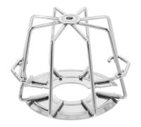DIYEAH Fire Sprinkler Covers Guard Iron Head Protector for Flush Mount Side Wall Upright Easy Installation Prevents Debris and Small Animals Silver