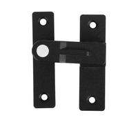 DIYEAH Flip Latch Gate Latches: Heavy Duty Safety Door Lock for Barn Wood Fence Sliding French Doors Bathroom Bedroom and Indoor Use