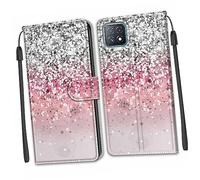 DIYEAH Flipping Phone Case with Fall Feature Compatible with Lightweight PU Leather with Kickstand for Easy Viewing Scratch and Dirt Protection Stylish Painted Design