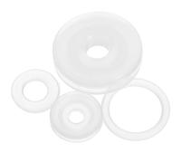 DIYEAH Float Valve Gaskets 4-Piece Rubber Rings for Pressure Cooker Accessories Compatible with 4L 5L 6L Electric Pots Easy Installation and Cleaning