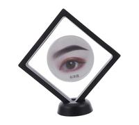 DIYEAH Floating Frame Lash Extension Display Board Eyebrow Shape Cosmetic Stand Film Jewelry Storage Case for Tattoo Artists and Beauty Salons