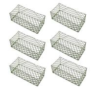 DIYEAH Flower Mud Net Floral Mud Frame 10Pcs, Green Plastic Flower Securing Frame for Party Flower Arrangements and Table Centrepieces