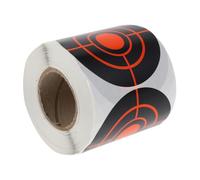DIYEAH Fluorescent Arrow Shooting Target Stickers 100pcs Roll Adhesive Aim Paper Labels for Archery Training and Practice