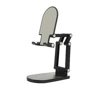 DIYEAH Folding Mobile Phone Holder Multi Angle Tablet Rack Durable Design Stable Desk Stand for Smartphones Tablets Collapsible Skid Base