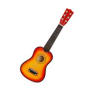 DIYEAH Folk Acoustic Guitar for Beginners String Musical Instrument Sunset Color for Boy Girl Music Classes Lightweight Basswood Design Attractive Toy Guitar