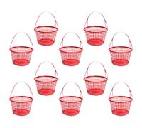 DIYEAH Fruit and Multifunctional Design Picking Plastic round Fruit Picking 10pcs with Handle Basket Lightweight for Bayberries Blueberries at Home or Outdoors